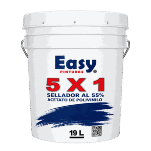 Cubeta de sellador Easy 5 × 1 de acetato de polivinilo de 19 litros.